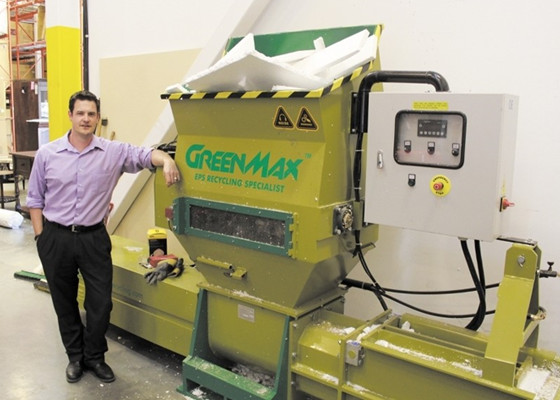 Il metodo di funzionamento del GREENMAX compattatore per polistirolo